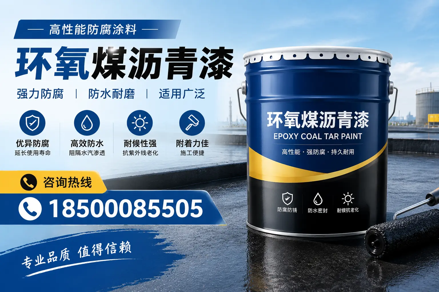 环氧煤沥青漆的主要成分与功能,大理用户深度了解